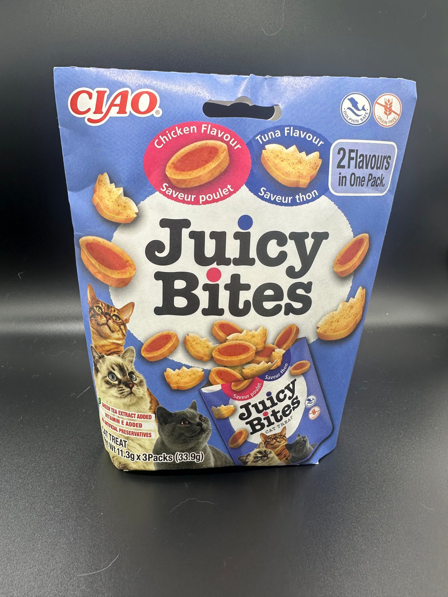 Juicy Bites – feuchte Soft-Snacks mit Chicken & Tuna