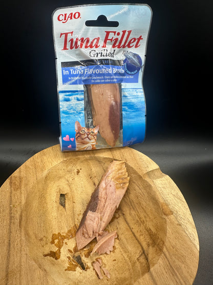 Tuna Fillet – feuchter Thunfischsnack für sensible Katzen