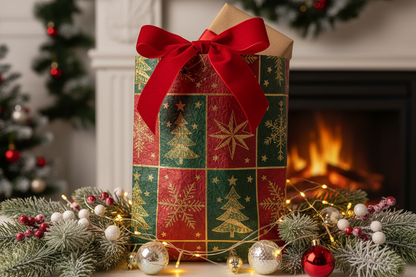 eine überraschungs tüte zu weichnachten